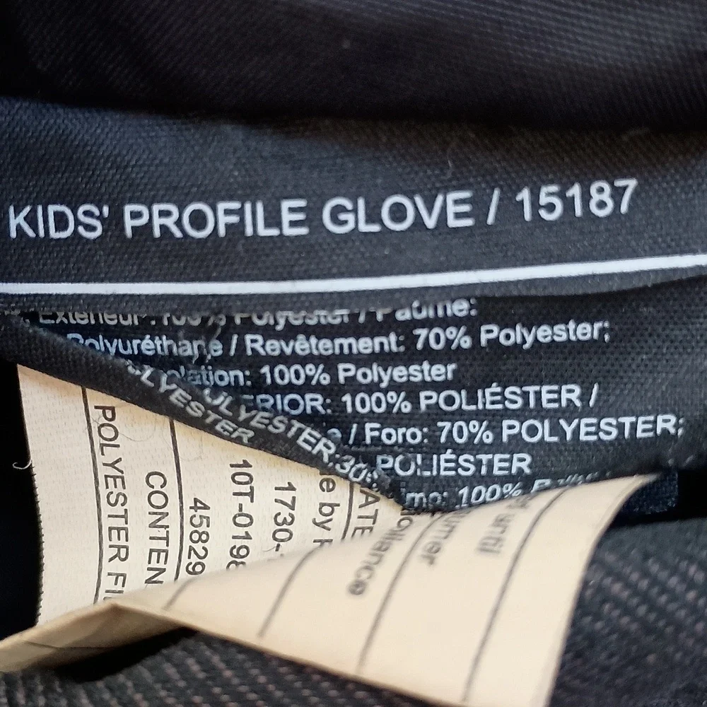 Kids Burton Profile Gloves Dark Denim Large EUC
